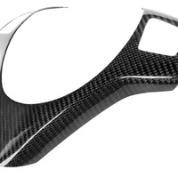 Couverture de volant en Fiber de carbone véritable, autocollant pour BMW série 3 E90 E92 E93 M3, JDMotorsport88
