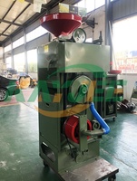 Moulin à riz combiné Sb50 avec moteur diesel, décortiqueuse de riz, machine à écaler le riz et polisseuse de riz