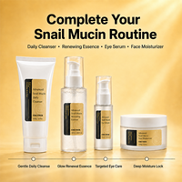 Sérum Contour des Yeux à la Bave d'Escargot Hydratant, Raffermissant, Lissant et Nourrissant – Soin des Yeux Marque Blanche