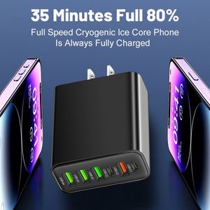 Chargeur magnétique rapide avec QC3.0/PD2.0, ABS/PC ignifuge pour ordinateurs portables, tablettes et téléphones - Product Image 5