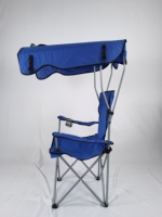 Chaise pliante Quad Lawn Portable avec porte-gobelet Chaise à baldaquin réglable