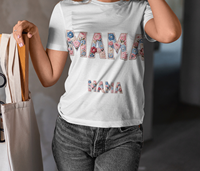 Transferts thermiques DTF pour T-shirts, motifs imprimés DTF Plastisol pour la fête des mères, impressions à repasser
