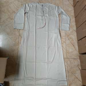 ثوب أوماني عباية إسلامية للرجال تطريز جبة صلبة عربية سعودية أنيقة إسلامية - Product Image 2