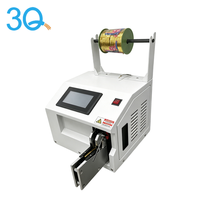 Machine à attacher les fils semi-automatique 3Q à écran tactile, en alliage d'aluminium léger de haute qualité, pour câbles de données, avec fonction de torsion Lollipop Gold