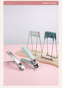 Vente en gros Syh255 Gadgets de cuisine en gros Pince à bol en acier inoxydable anti-brûlure, support de plat épaissi antidérapant - Product Image 2