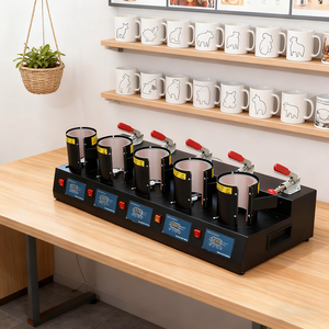 Máquina de Prensa de Sublimación Topjlh 5 en 1, Imprime 5 Tazas a la Vez, para Tazas de 11 oz, Equipo de Transferencia de Calor para Pequeñas Empresas - Product Image 3