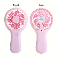 Nouveau Mini Ventilateur Portable 2025 Rechargeable avec Support Téléphone – Cadeau Créatif, Ventilateur à Main, Logo et Couleur Personnalisables
