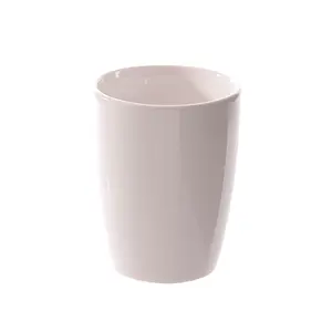 Экологичная посуда, белая керамическая фарфоровая кофейная кружка, кружка для воды без ручки