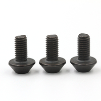 Vis métriques UNC en acier au carbone, finition oxyde noir, têtes cylindriques à six pans creux (BU), classes 4.8, 6.8, 10.9 et 12.9, M5, M6, M8, 1/4-20, 5/16-18