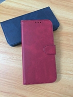 Étui en cuir PU de haute qualité personnalisé avec rabat et portefeuille, coque souple en TPU pour iPhone 11 12 13 14 15 15 Pro Max 16 17 18