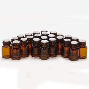 Factory Supply <strong>Mini</strong> Sample <strong>Glass</strong> Vial <strong>Small</strong> <strong>Bottle</strong> for Cosmetic Oil Packaging 1ml 2ml 3ml 5ml - Product Image 1