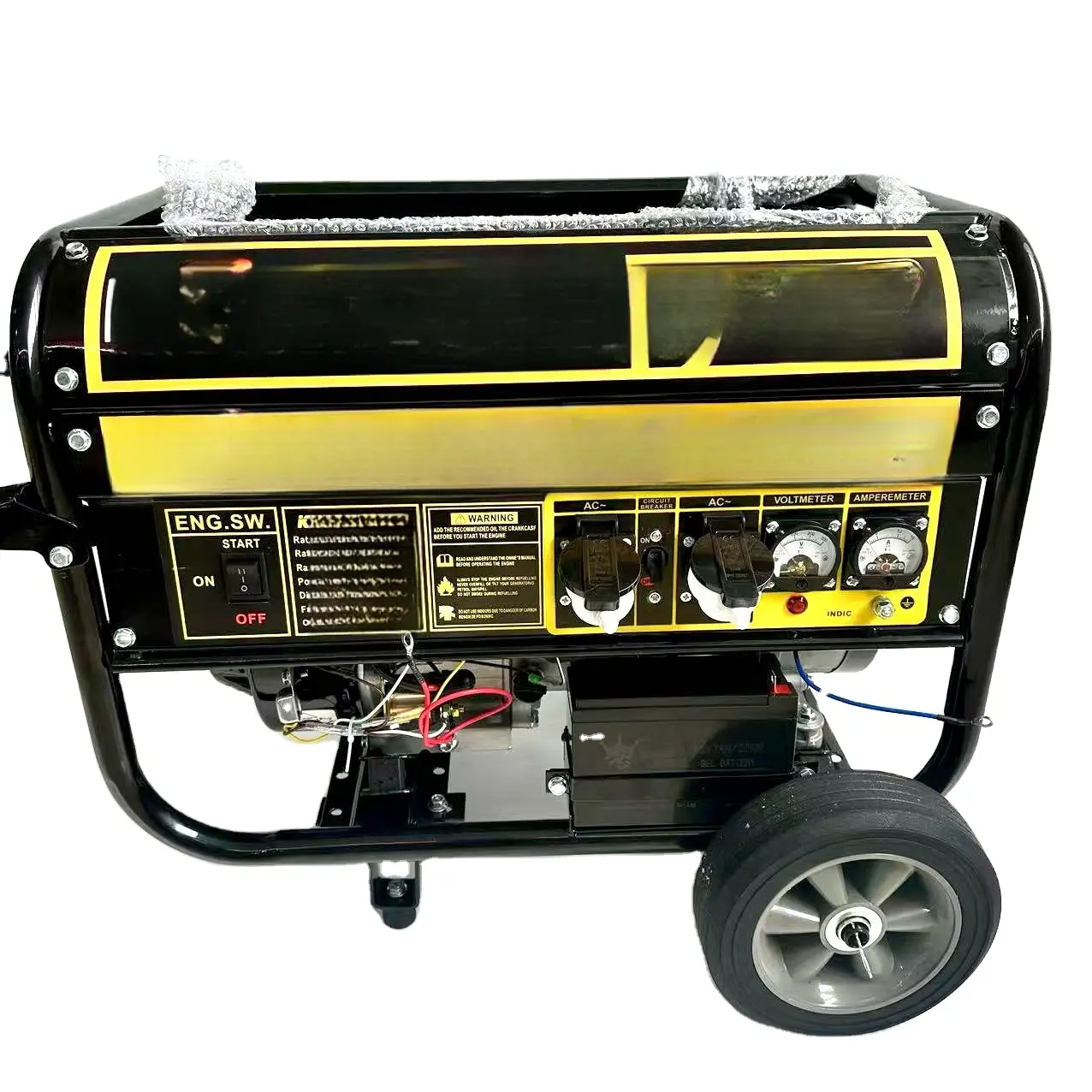 Buitenlandse Handel Benzine Generator 3kw 7.5Pcs Eenfasige Driefasige Kleine Generator Voor Huishoudelijke Draagbare Generator