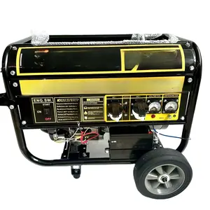 Generator bensin perdagangan luar negeri 3KW 7.5 buah generator kecil tiga fase tunggal untuk generator portabel rumah tangga