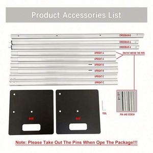 Optional Size Adjustable Silver Metal Frame Pipe <b>Backdrop</b> <b>Stand</b> <b>Wedding</b> Stage Decoration Display Accessories - Product Image 6