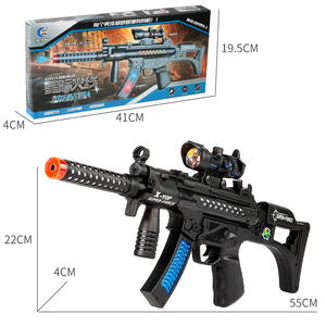 Pistola giocattolo M4A1 pistola <span class=keywords><strong>per</strong></span> effetti sonori leggeri non può essere infornata <span class=keywords><strong>bambini</strong></span> infrarossi cool electric vibration eight sound gun - Product Image 1