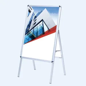 Support publicitaire promotionnel en métal à face unique pour exposition, panneau de signalisation pour trottoir, panneau d'affichage publicitaire - Product Image 4