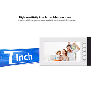 Khuyến mãi lớn! 7 inch TFT 4 dây kết nối Cửa Điện thoại <span class=keywords><strong>intercom</strong></span> Video <span class=keywords><strong>intercom</strong></span> phân phối toàn cầu tốt nhất hệ thống video <span class=keywords><strong>intercom</strong></span> - Product Image 5
