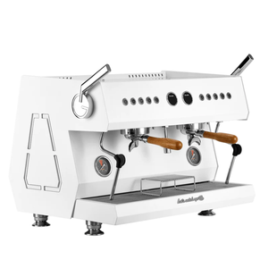 Cafetera Espresso Comercial Eléctrica de Dos Grupos G3211A - 9 Bares de Presión, Acero Inoxidable, Capacidad para 12 Tazas, Portátil, Programable, 58 mm - Product Image 3