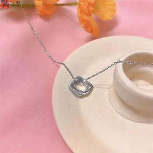 Collier Hip Hop <span class=keywords><strong>Hifive</strong></span> pour femme, plaqué or, avec pendentif à fermoir, chaîne en acier inoxydable réglable et anneau - Product Image 6