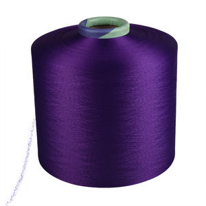 Fil de polyester filé à cœur teint à haute rentabilité, recouvert de spandex, 2075 3075 4075 pour le tricot de chaussettes - Product Image 1