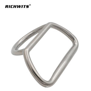 Anneaux en D en acier inoxydable pour bateaux pneumatiques Poignées de coque sécurisées pour le remorquage et anneaux en fer à cheval Pièces et accessoires - Product Image 5
