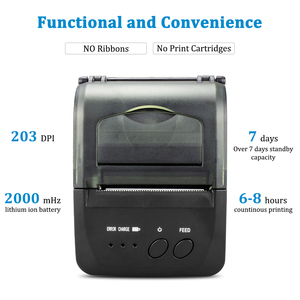 Impresora Portátil Mini Bluetooth NT-1809DD Popular de 58 mm - Product Image 6