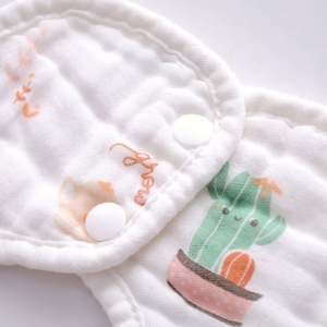 Baberos Absorbentes de Muselina de Algodón Orgánico para Bebés, Baberos Triangulares Tipo Bandana, Baberos de Muselina para Recién Nacidos, Niñas y Niños, Baberos para Babear y Dentición - Product Image 6