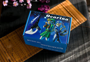 <span class=keywords><strong>Flauta</strong></span> de ocarina de cerámica con 12 agujeros, alta C, Zelda, con songbook, gran oferta, 2023 - Product Image 4