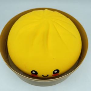 Jouet anti-stress géant personnalisé Yahe en forme de boulette, 25 cm, jouet à presser en plastique doux en forme de Bao Bun, design mignon - Product Image 4