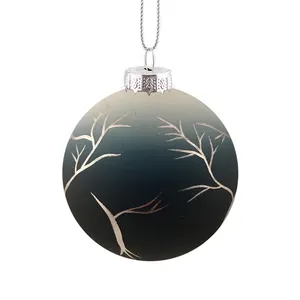 Festival Home Party Decors Xmas Tree Opknoping Glas Kerst Bal