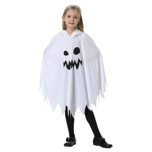 Kids White Ghost Halloween Cloak Costumes Toddlers <strong>Elf</strong> Cape <strong>Cosplay</strong> Scary Boo Ghost Cloak Child Spooky Trick-or-Treating <strong>Cosplay</strong> - Product Image 4