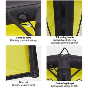 Kit de surf en feuille pour débutant 7m jaune <span class=keywords><strong>planche</strong></span> à voile 140L & 110L <span class=keywords><strong>planche</strong></span> à voile gonflable cerfs-volants poignée souple eaux océaniques lacs et rivières - Product Image 5