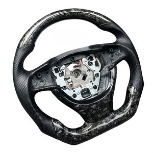 JUNFA para Serie 5 Serie 7 2010-2016 F10 F18 <span class=keywords><strong>GT</strong></span> 525 530 Volante Deportivo de Cuero y Fibra de Carbono Forjada en Forma de F1 - Product Image 2