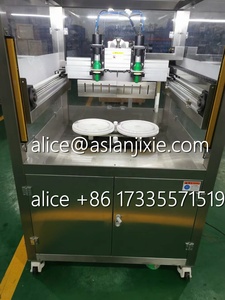 Découpeuse automatique d'insertion de papier de gâteau congelé rond ultrasonique/double lame ultrasonique pour le gâteau <span class=keywords><strong>basque</strong></span> - Product Image 5