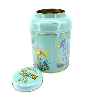 <span class=keywords><strong>Scatola</strong></span> di <span class=keywords><strong>Latta</strong></span> Vintage per Tè con Logo Personalizzato, Contenitore per Alimenti con Tappo a Vite per Tè alle Erbe, Caramelle, Gomme da Masticare, Cioccolato - Product Image 5