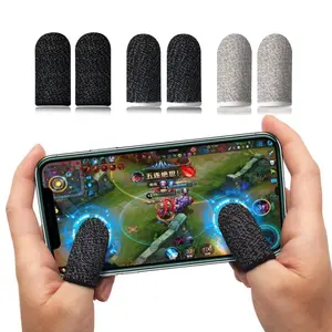 Vendita calda Mobile Finger Gaming maniche a pollice Controller di gioco Finger Sleeve Gaming per giocare