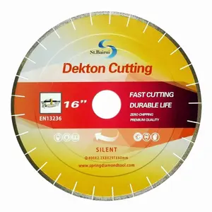 डायमंड कटिंग टूल्स 16 इंच साइलेंट डेकटन डिस्क यूरोपीय गुणवत्ता