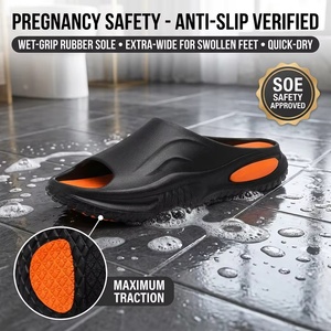 Zoccoli da Lavoro Leggeri Antiscivolo per Preparazione Alimenti, Scarpe Professionali per Catering, Calzature da Cucina Impermeabili Facili da Pulire - Product Image 4