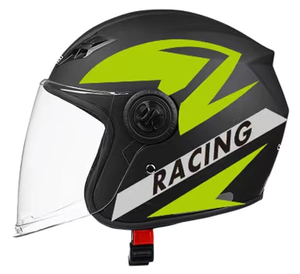 Casque de moto intégral de style rétro pour enfants en ABS avec doublure en mousse et fermeture à dégagement rapide Produit OEM de taille libre - Product Image 6