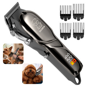 Cortadora de <span class=keywords><strong>Pelo</strong></span> <span class=keywords><strong>para</strong></span> Mascotas HT-852, Recortadora <span class=keywords><strong>El</strong></span>éctrica de Bajo Ruido, Máquina Profesional <span class=keywords><strong>para</strong></span> <span class=keywords><strong>Cortar</strong></span> <span class=keywords><strong>el</strong></span> <span class=keywords><strong>Pelo</strong></span> de <span class=keywords><strong>Perros</strong></span> y Gatos - Product Image 4