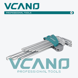 ชุดประแจหกเหลี่ยม VCANO 9 ชิ้น ผลิตจากเหล็กอัลลอยด์ ขนาด 1.5-10 มม. รูปตัว <span class=keywords><strong>L</strong></span> หัวบอล แบบปลายเดียว ระบบเมตริก รับประกัน 1 ปี - Product Image 3
