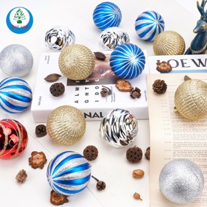 Bolas de Navidad de plástico impermeables únicas de alta calidad bola decorativa interior reutilizable calidad garantizada para Navidad - Product Image 6