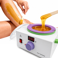 Offre Spéciale : Chauffe-cire numérique professionnel 600 ml avec écran LED, 100 W, bol en silicone, pour salon et spa, épilation, OEM