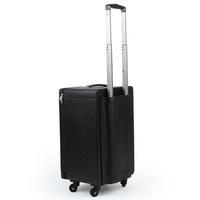 Nouveau produit : Valise à bijoux de luxe en velours, boîte de voyage pour bijoux, présentoir en cuir PU, boîte de transport à roulettes pour bijoux