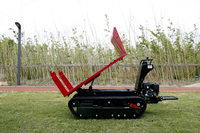 Mini-dumper sur chenilles entièrement hydraulique ANT BY1000M – Mini-dumper utilitaire
