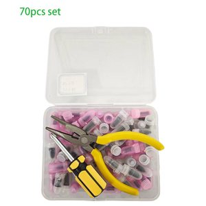 Kit de réparation de pneus à champignons 10/50/100 pièces, outils de réparation de crevaison robustes en caoutchouc avec colle, kit complet pour voiture, camion, moto - Product Image 4