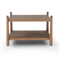 Table basse en bois massif de style minimaliste et luxueux, design moderne, meubles durables pour le salon et couleur personnalisable