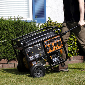 Professional Dual 10500W 10000W 13000w Power Gas LNG Generator 80db Petrol Engine Portable <b>Gasoline</b> 13kW HSAMZ-Dual Fuel Gasolin - Product Image 4