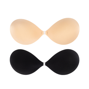 סטרפלס Waterproof Invisible פשטידות לשימוש חוזר ללא משענת סיליקון דבק עור מרופד חזייה - Product Image 6