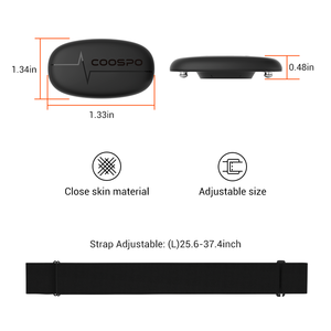 Monitor de Ritmo Cardíaco COOSPO H6 ANT+ con <span class=keywords><strong>Correa</strong></span> para el <span class=keywords><strong>Pecho</strong></span> para Ciclocomputadores <span class=keywords><strong>Garmin</strong></span> - Product Image 3
